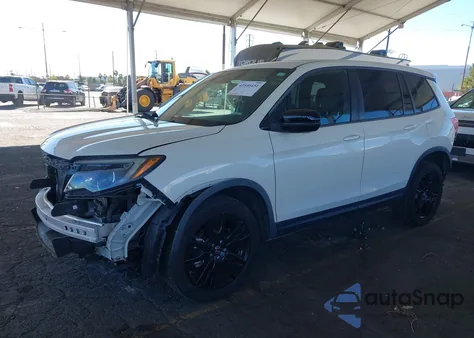 2019 Honda Passport Sport z USA, uszkodzony, nr VIN 5FNYF8H29KB011489
